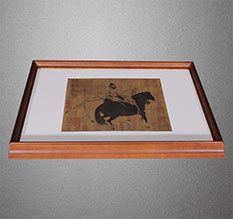 清水书画装裱配框服务案例